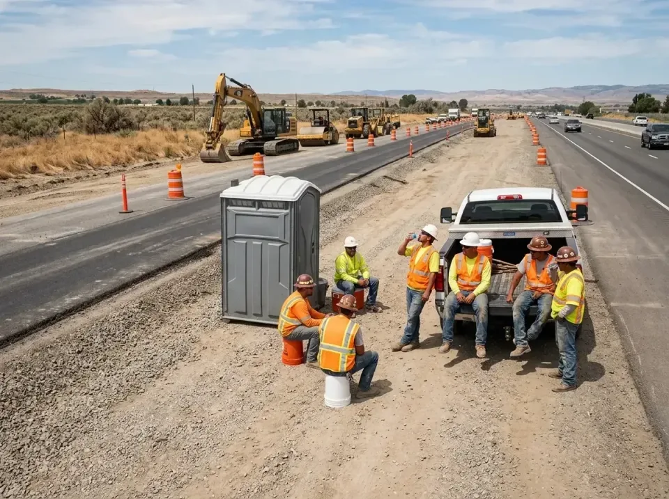 highway-road-construction-crew-007 — frequently asked questions, Porta Potty and Restroom Rentals in Guin, AL